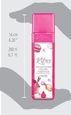 KIFRA CANDY Concentrated Laundry Fragrance 6.76 Fl Oz 200ml 80 Washing Cycles