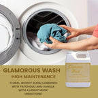 TYLER Glamour Wash Laundry Detergent High Maintenance, 64 Fluid Ounce/with Dryer Sachet Single Pouch Lb