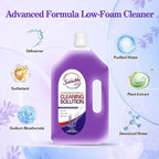 84.53 FL OZ/ 2.5 L Lavender Scent Floor Cleaning Solution Compatible with Tineco，No Residue & Long-lasting Fragrance, Floor Cleaner Refill for All Robot Vacuums & Cordless Floor Washers/Mop Vacuums