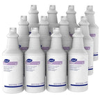 Diversey 94995295 Emerel Multi-Surface Creme Cleanser, Acidic Mild Abrasive Formula for Difficult Stains, Fresh Scent, Ready-to-Use Squeeze Bottle, 32-Ounce (Pack of 12)