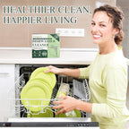 24 PCS Dishwasher Cleaner and Deodorizer Tablets, with Sink Drain Filter Basket, Deep Cleaning Formula Tablets for Removing Limescale, Odor, Smell, Hard Water Residue(Lemon-Scented)