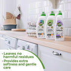 Fabric Softener, Plant-Based Liquid Fabric Softener, Non-Toxic, Hypoallergenic, EcoCert Certified, Vegan, Natural Lavender Scent, Static Control, 32 Washes, 34 fl oz (1000 ml)