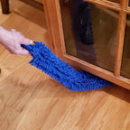 Spider Web Brush with Pole | Chenille Extension Duster, Aluminum Extension Rod | Extend 18-20 feet Cleaning High Ceilings, Cathedral Ceilings, Ceiling Fans