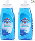 Clorox Liquid Dish Soap with Oxi in Fresh Scent, 40 Fl Oz | Bleach-Free Dishwashing Liquid Powers Through Grease to Wash Dishes and Clean | Ultra Concentrated Dishwashing Soap (Pack of 2)