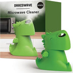 OTOTO Bundle of 2 Dracowave Dragon Microwave Cleaner + Kitty Cat Pizza Cutter, Cute Kitchen Gadgets, Cute Gifts