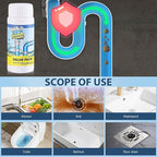 Wild Tornado Sink & Drain Cleaner Powder - Pipeline Dredging Agent for Kitchen & Bathroom (2PCS)