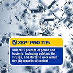 Zep Quick Clean Disinfectant 32 oz. Kills 99.9% of Bacteria in 5 Seconds (ZUQCD32)
