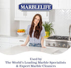 Marblelife InterCare Marble and Travertine Cleaner, Natural Stone & Terrazzo Liquid Cleaner, Shower & Tile Surface Care, Floor, Walls & Countertop Cleaner and Degreaser, Refill Gallon