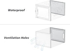 HOMIDEC Shoe Storage, 12 Pack Shoe Organizer for Closet, Shoe Boxes Clear Plastic Stackable Shoe Containers with Lids for Size 13