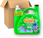 Gain Liquid Laundry Detergent, Relax, HE Compatible, 154 fl oz, 107 Loads