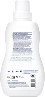 ATTITUDE Liquid Fabric Softener, Plant-Based & Vegan, HE Compatible, Naturally Derived, Unscented, 40 Loads, 33.8 Fl Oz (Pack of 6)