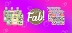 HOUSE OF FAB! Powerful All Purpose Cleaner, Dirt & Grime Removing Multi Purpose Cleaner, Used for Floors, Walls, and Any Hard Surface, Used on Large Areas, 33.8 FL Oz, 6 Pack, Designer