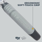 Woodland Tools Heavy Duty Garden Trowel – Full Tang Aluminum Construction, Extra Wide Scoop, Sharpened Point, Ergonomic Cushioned Grip, Rust Resistant Hand Tool for Digging in Clay and Tough Soil