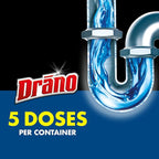 Drano Kitchen Granules Drain Clog Remover and Cleaner, Unclogs blockage from Grease or Cooking Oil, 8.8 oz