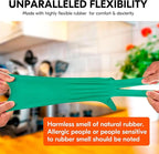 Vgo... 2-Pairs Reusable Household Gloves, Rubber Dishwashing gloves, Extra Thickness, Long Sleeves, Kitchen Cleaning, Working, Painting, Gardening, Pet Care (Size XL, Green, HH4601)