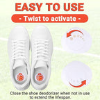 Knixmax Versatile Deodorizer Balls for Shoes Gym Bags Home Freshener for Closets Lockers Odor Eater Eliminate Unpleasant Scent Cologne Basketball