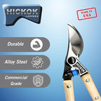 Heavy Duty Vine Lopper – 20" Professional Tree Branch Cutter with Hickory Wood Handles | Commercial Pruning Tool Made in USA