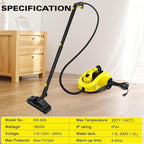 TVD Steam Cleaner, Steamer for Cleaning with 26 Accessories, Steam Cleaner for Home with 5M Extra-Long Power Cord for Home Floor Cleaning, Tile Detailing, Grout, Upholstery.