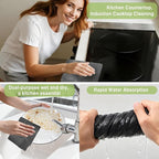 Thickened Magic Cleaning Cloth, Reusable Magic Cleaning Cloths for Glass, Streak Free Microfiber Magic Cleaning Cloth Reusable Rags for Kitchen, Windows, Mirrors, Cars (10)