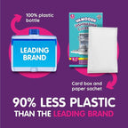 Vamoosh 6-in-1 Dishwasher Cleaner | Natural Citric Acid Cleaning Formula | Limescale Removal | Grease Elimination | Eco-Friendly | Made in the UK | 50g (Pack of 15)