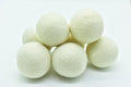 Pack of 7 Wool Laundry Dryer Ball by GK&CO-Reusable Extra Large Premium Natural Fabric Softener, Reduces Clothing Wrinkles, Eco-Friendly~Made of 100% Pure New Zealand Wool~Made in Nepal (7)