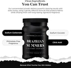 Luxury Laundry Detergent Powder (Brazilian Summers) 32 Oz – Concentrated for Tough Stains and Odors, For All Washing machine types – Gentle on Fabrics