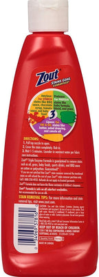 Zout Triple Enzyme Formula Laundry Stain Remover, 12 Oz (Pack of 3)