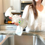 Green Llama Window and Glass Refill 3-Pack - Certified Compostable Packaging, Natural Cleaning Solution for Windows and Glass - Eco-Friendly and Sustainable