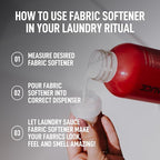 Laundry Sauce - 02 Sets of Luxury Scented Laundry Fabric Softener Bundle (Australian Sandalwood and French Saffron), Premium Laundry Fabric Softener with High-End, Sophisticated Fragrances