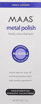 MAAS 91401 Metal Polish 4 Ounce, Pack of 1