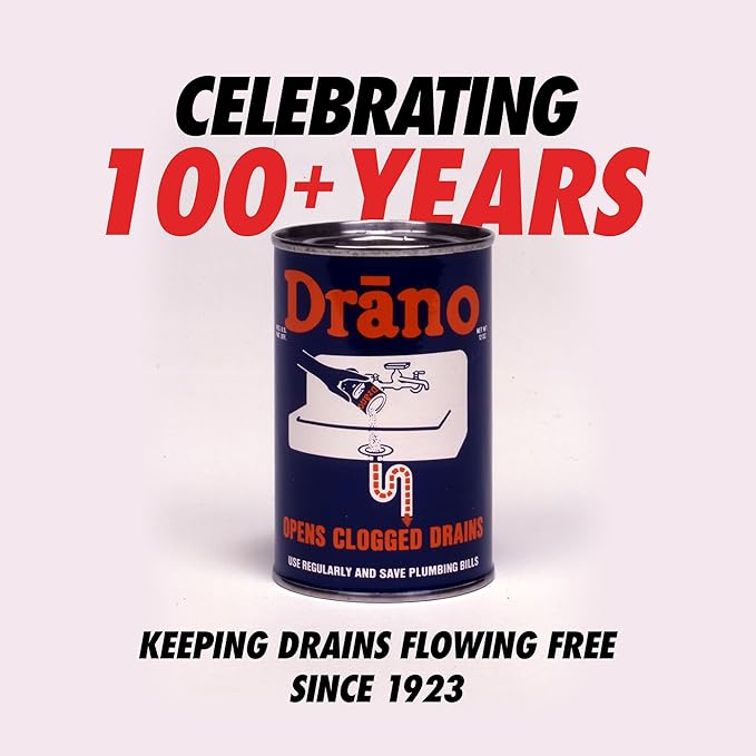 Drano Kitchen Granules Drain Clog Remover and Cleaner, Unclogs blockage from Grease or Cooking Oil, 8.8 oz
