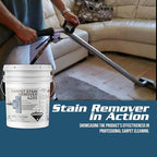 Heavy Duty Carpet Stain Remover 4285 - Easy Clean and Professional Carpet Cleaner Products - Residential & Commercial Multi-Purpose Spot, Stain Pretreater & Precleaner - 1 Gallon Pail