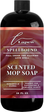 Lapew Spellbound Scented Mop Soap - Luxury Floor Cleaner Concentrate for Mopping Tile, Laminate, Vinyl & Hardwood | Streak-Free, Low-Foam | 36 oz