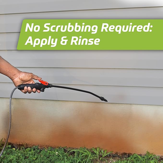 Velocity Exterior Rust Stain Remover | Rust Stain Remover for Vinyl Siding, Decks and More | 1 Gallon