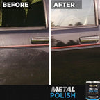 Rolite Metal Polish Paste, 4.5 oz, Industrial Strength Scratch Remover & Cleaner for Aluminum, Chrome, Stainless Steel, Restores Shine to All Metals, Heavy-Duty Polishing Paste