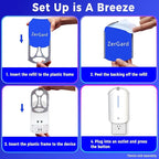Flying Insect Trap, ZerGard Indoor Plug in Bug Catcher with UV Light (2 Devices+10 Refills) Captures Mosquito Gnat Moth Fruit Flies for Kitchen, Living Room, Bedroom, ZM002