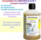 RM519 Sofa, Bed Sheet, Curtain, Fabric, 1L Carpet Cleaner. Compatible With Kärcher Puzzi 8/1, 10/1 SE BRC Series. All Upright And Compact Deep Carpet Cleaners(1 PCS)