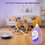 Floor Cleaning Solution Compatible with Tineco – 82 FL OZ Lavender Floor Cleaner – Rich, Long-lasting Fragrance, – For All Cordless Wet/Dry Vacuum Mop Cleaner & Robot Vacuums with Mopping