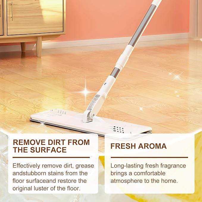 Mop Soap, New Highly Scented Floor Cleaner, Long-Lasting Fragrance, Multisurface Deep Cleaning for Tough Stains, Home Floor Care Solution