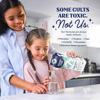 Cleancult Dish Soap Liquid Refills - Plant Based Cleaning Power - Cuts Grease & Grime - Free of Harsh Chemicals - Uses 90% Less Plastic - Mountain Eucalyptus - 32 oz/3 Pack