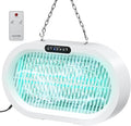 Minimoon Bug Zapper Indoor/Outdoor, High-Voltage Electric Mosquito Killer, Cold Cathode Fluorescent Light - 100,000H Lifespan, 14H Timer with Remote, Fly Trap Mosquito Zapper