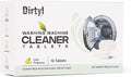 Washing Machine Cleaning Tablets 16 Count (Lemon). Deep Cleaning Descaler For Front & Top Load Machines. Removes Odor, Dirt & Limescale From Drum & Rubber Tub Sealing. Pet & Septic Safe