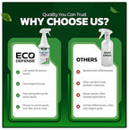 Eco Defense Gnat Spray for Indoor Plants – Fungus Gnat Killer & Houseplant Insect Control – Plant-Based Bug Spray for Houseplants & Indoor Gardening