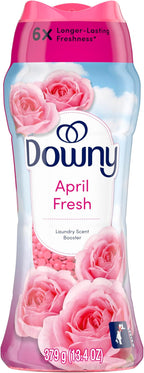 Downy April Fresh In-Wash Laundry Scent Booster Beads, 13.4 oz, laundry scent beads, Long-lasting Freshness