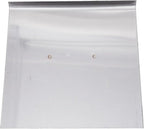MARSHALLTOWN QLT Stainless Steel Hand Edgers, Plastic Handle Material, 203mm Length, 203mm Width, 3mm Radius, 6mm Lip, Made In The USA, CE526SP