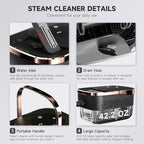Steam Cleaner for Home, Powerful Steamer for Cleaning, 4Bar Pressure & 15S Instant Heat, Multipurpose Cleaning Steamer with Replacement Heads for Home, Dirt, Grease, Grout, Tile,Floor, Car Detailing
