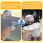 60 PCS Magic Sponge Eraser Sheets, Reusable Upgrade Convex Point Scrub Pad Singles Eraser Cleaning Sponge Portable Thin Nano Wipes for Kitchenware Furniture Faucets Hard-to-Reach Places