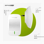 Ultrasonic Pest Repeller Plug in – Bionic and Ultrasound Repellent Defender 1 Pack Get Rid of German Roach Scorpion Spider Tick Wasp O Sol e as Duna (Em Portuguese