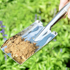 Garden Shovel Hand Trowel, Heavy Duty Stainless Steel Gardening Tools, Spade Shovel for Diligent Farmer Soil Planting Digging Transplanting