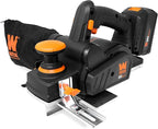 WEN Cordless Planer, Brushless with 3-1/4-Inch Blade, 20V Max 4.0 Ah Lithium-Ion Battery and Charger (20653)